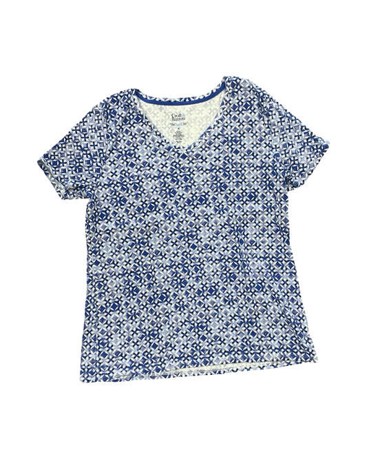 Top Ss By Croft And Barrow In Blue, Size:M