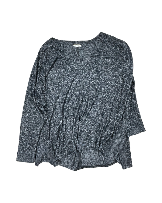 Sweater By Maurices In Black, Size:3X