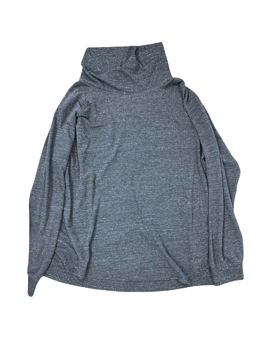 Athletic Top Ls Collar By Tek Gear In Grey, Size:3X