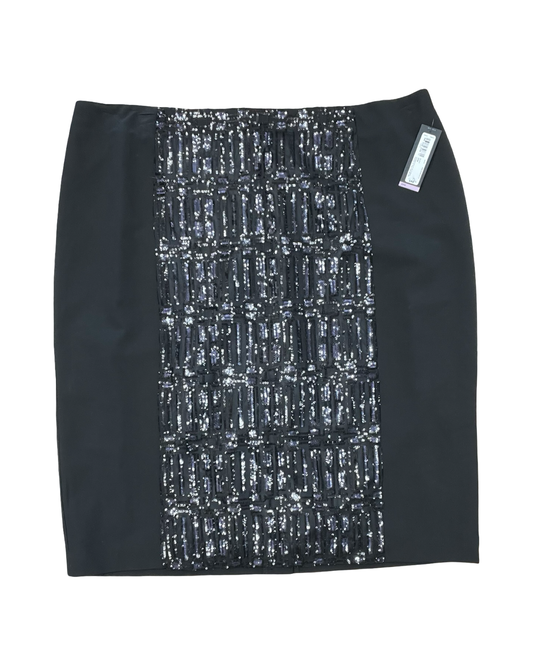 Skirt Midi By Worthington In Black, Size:3X