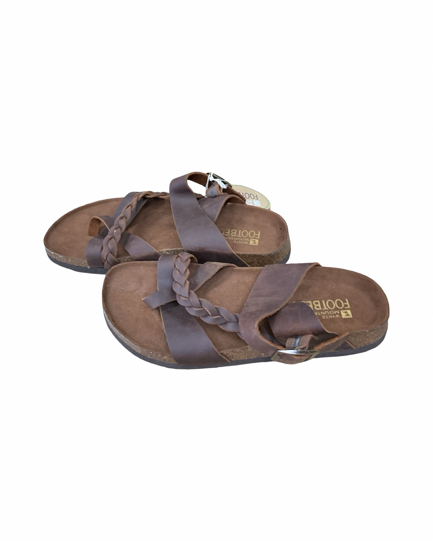 Sandals Flats By White Mountain In Brown, Size:8