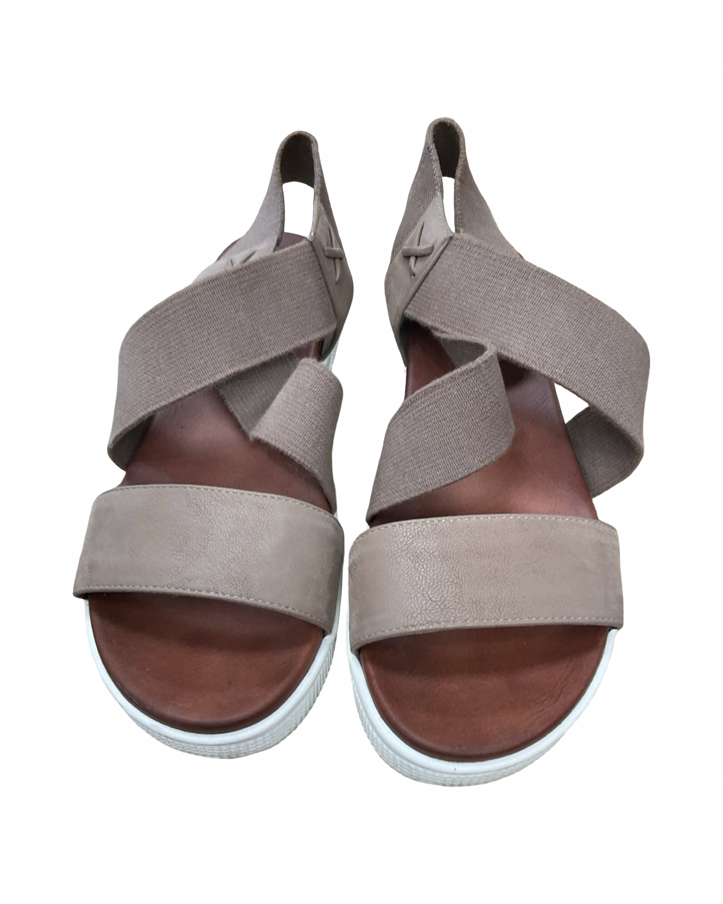 Sandals Flats By Mia In Brown, Size:7