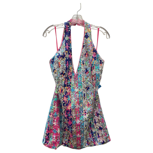 Dress Party Short By Nasty Gal In Pink & Purple, Size:M