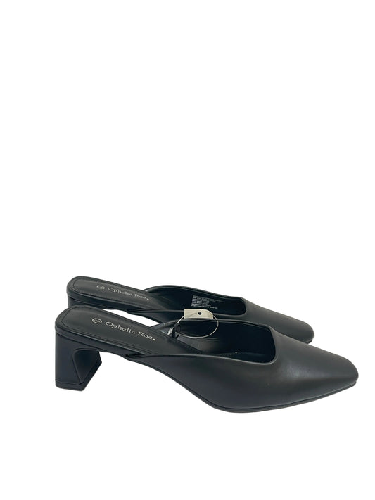Shoes Heels Block By Ophelia Roe In Black, Size:9