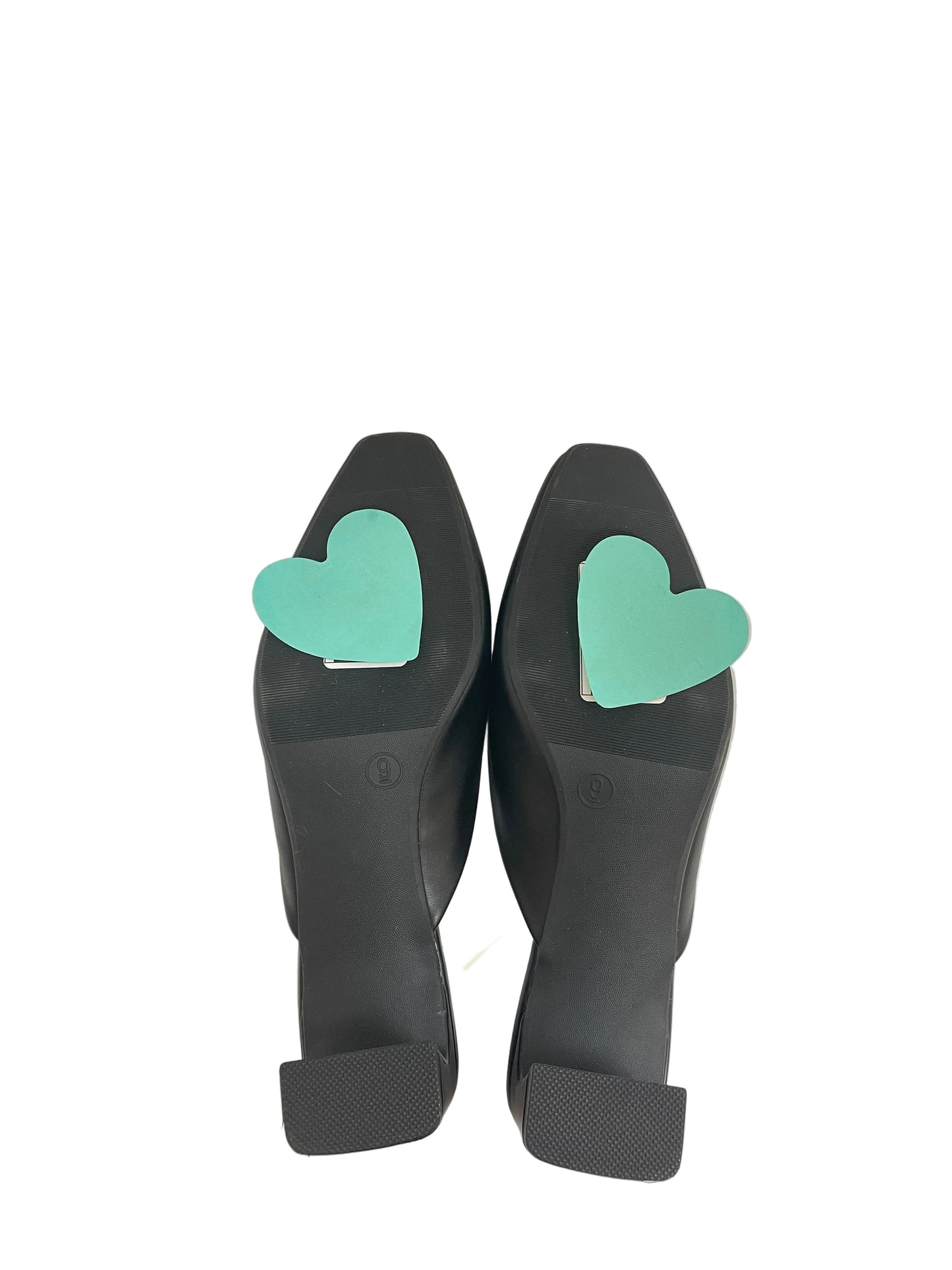 Shoes Heels Block By Ophelia Roe In Black, Size:9