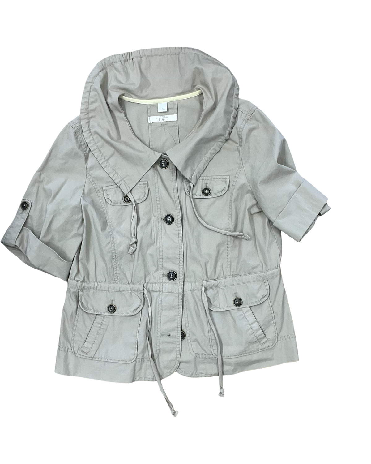 Jacket Other By Loft In Tan, Size:L