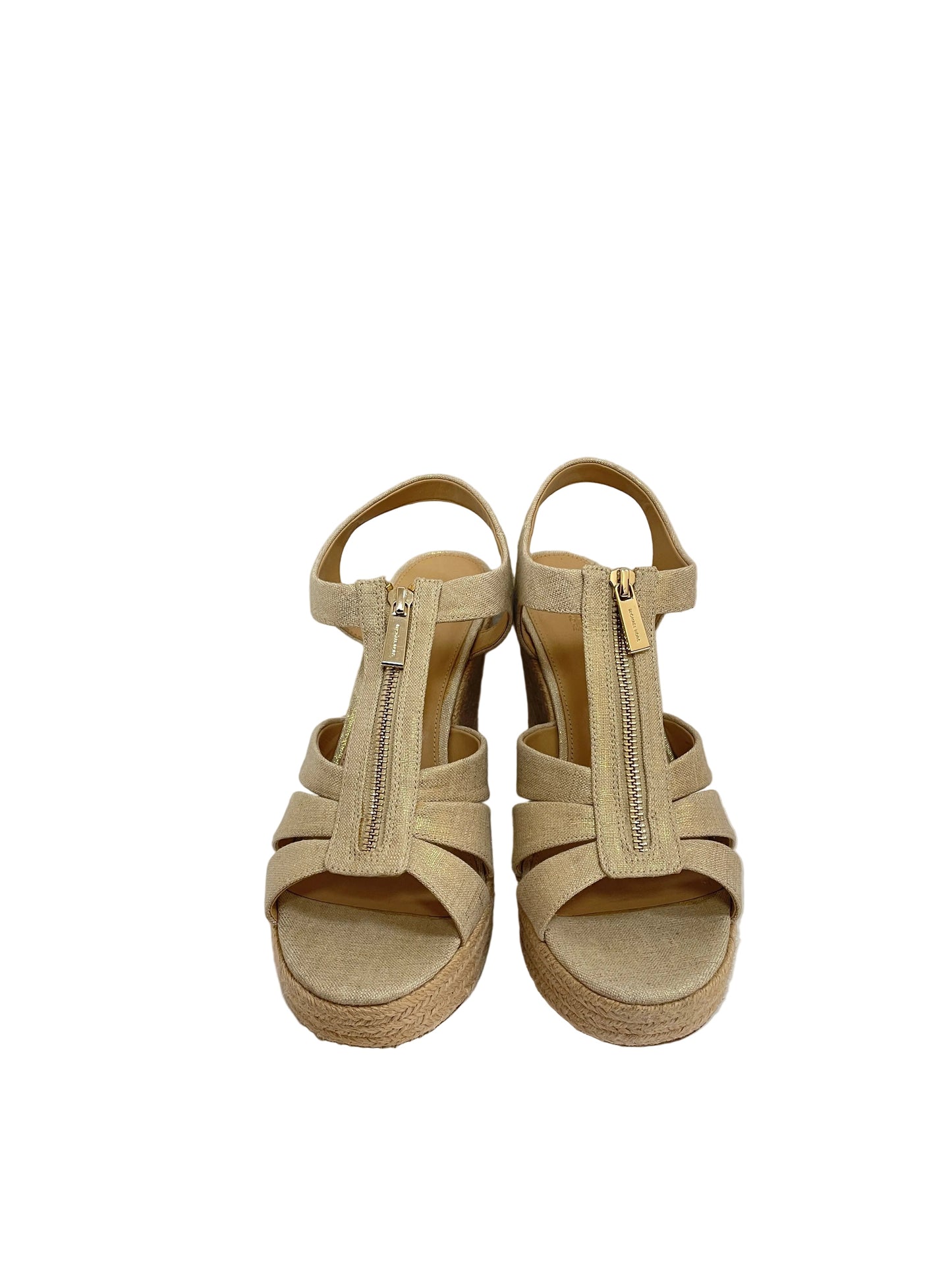 Shoes Designer By Michael Kors In Tan, Size:10