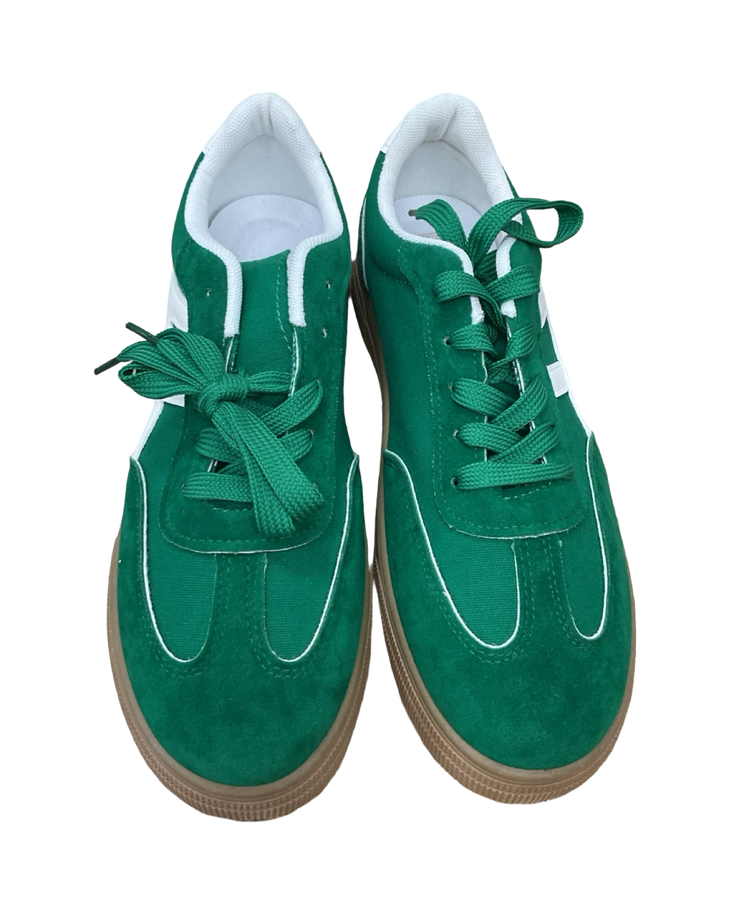 Shoes Sneakers By Clothes Mentor In Green, Size:10.5