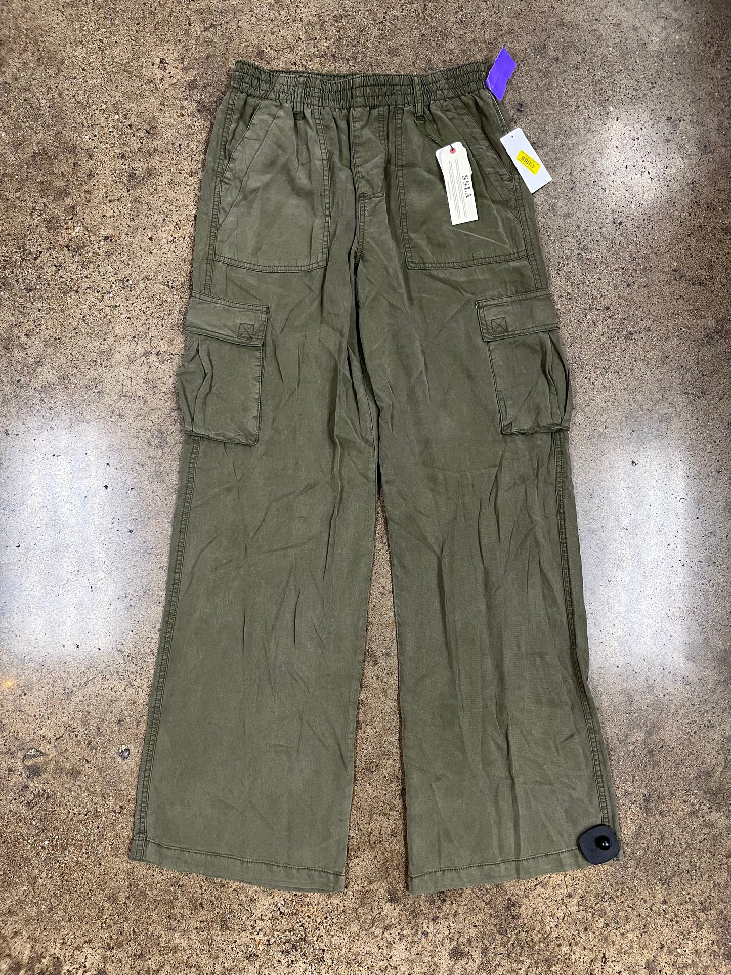 Pants Wide Leg By Sanctuary In Green, Size:M