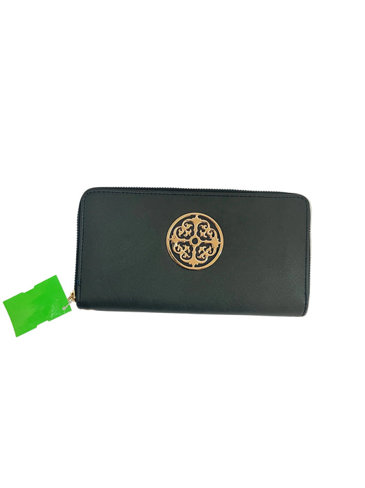 Wristlet By Clothes Mentor In Blue & Gold, Size:Medium