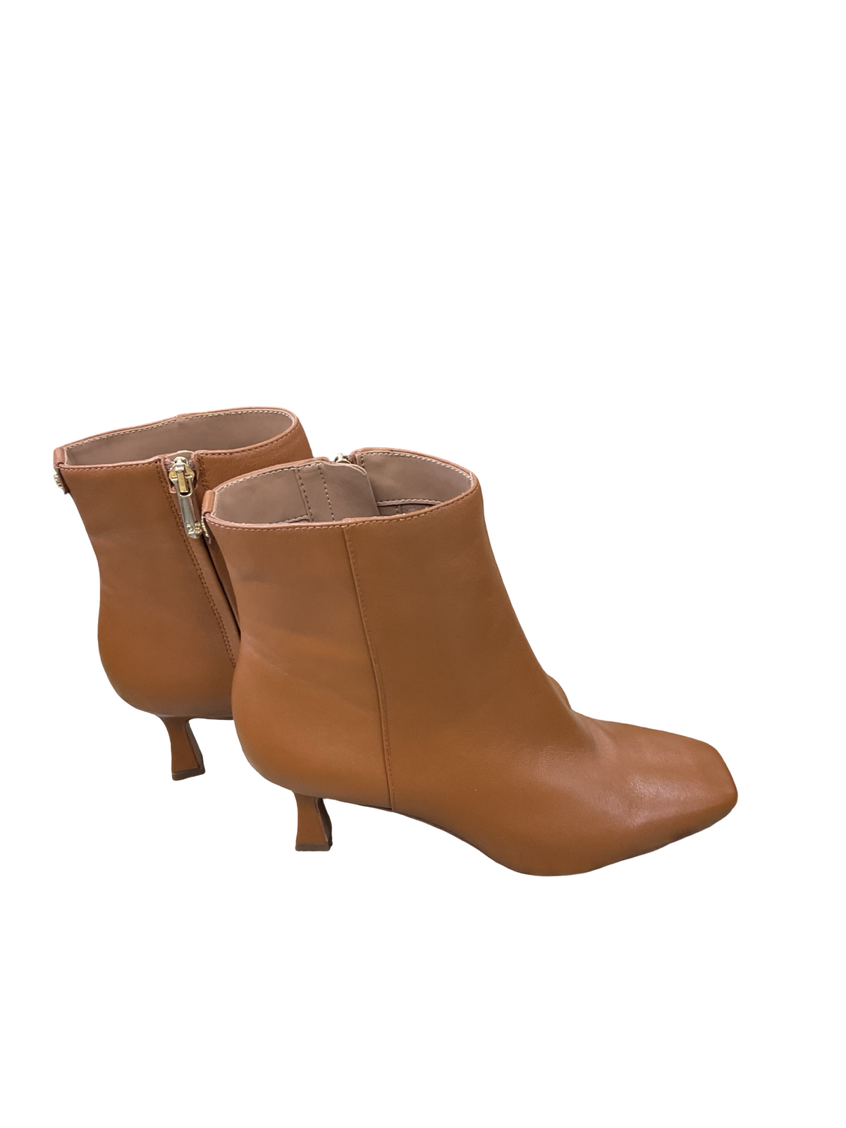 Boots Ankle Heels By Sam Edelman In Brown, Size:7