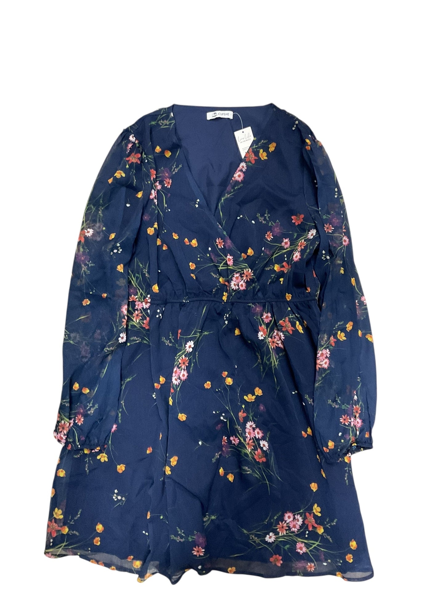 Dress Work By Cupshe In Blue, Size:Xxl