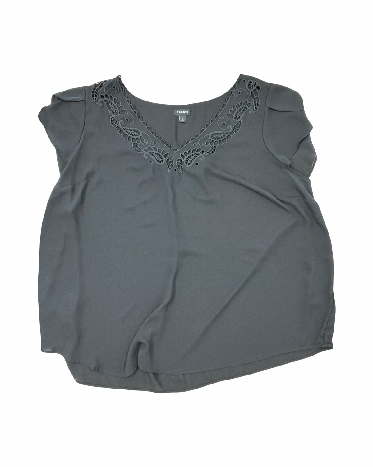 Top Ss By Torrid In Black, Size:3X
