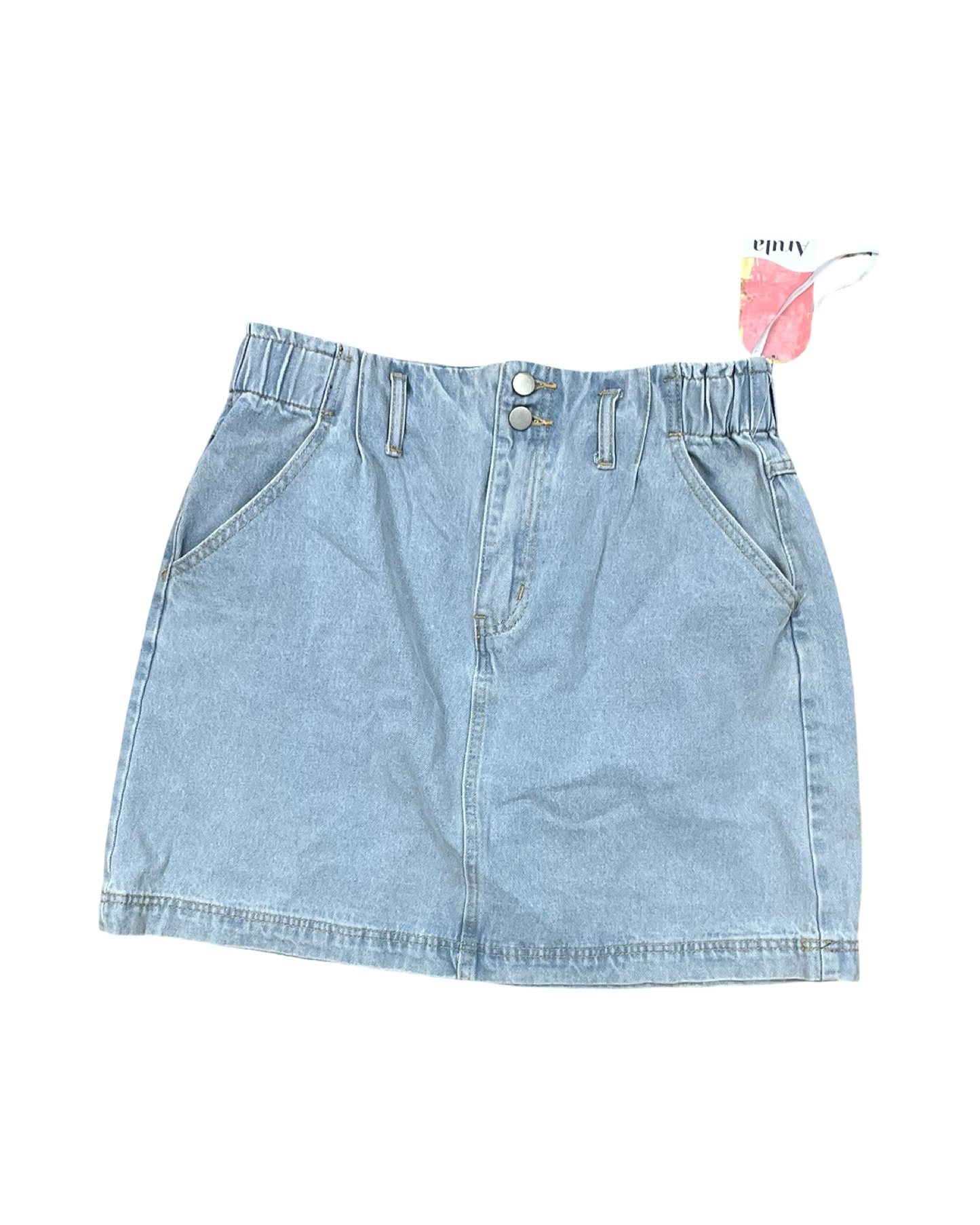 Shorts By Arula In Blue Denim, Size:1X