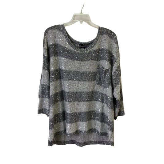 Sweater By Questions In Grey, Size:Xl