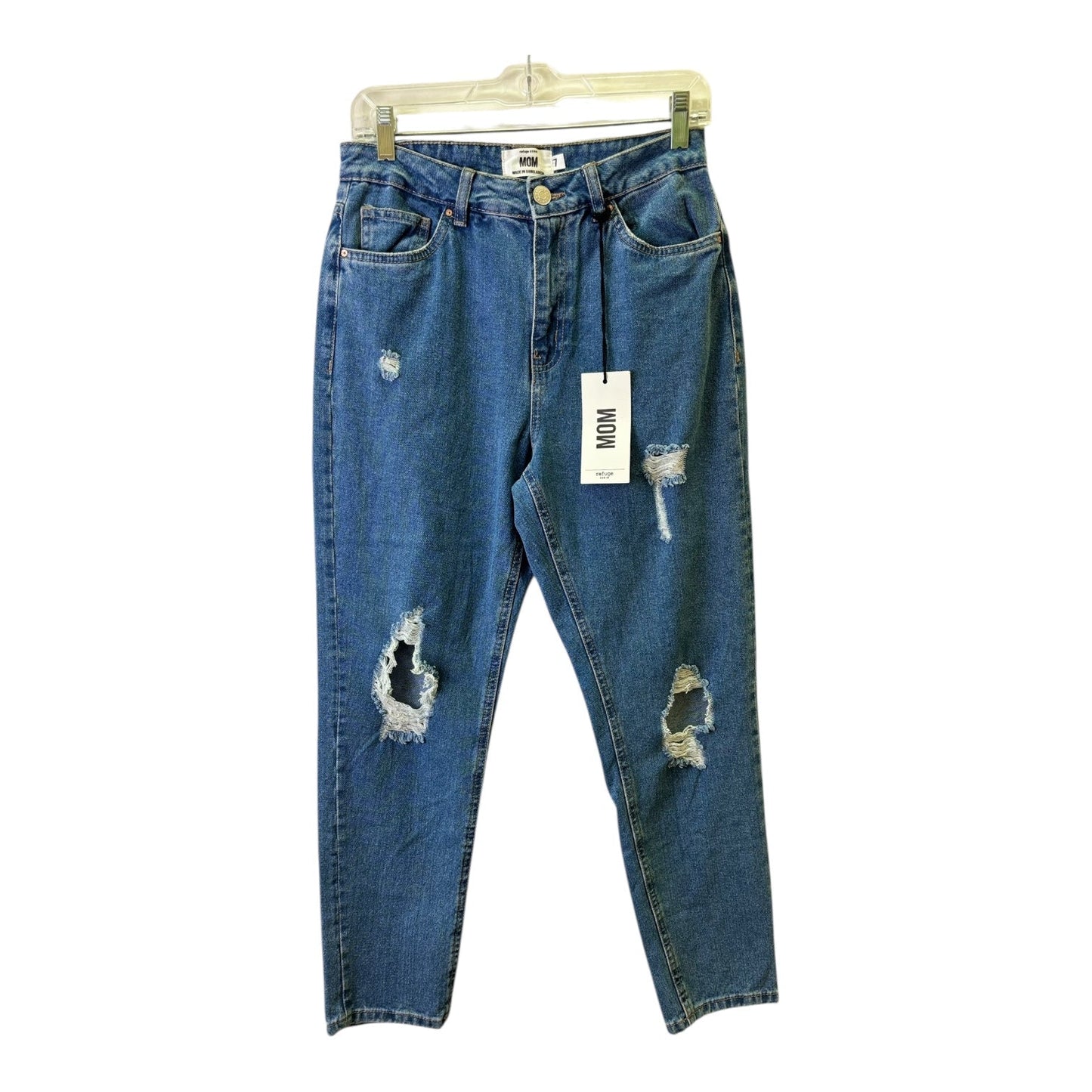 Jeans Wide Leg By Refuge In Blue, Size:6