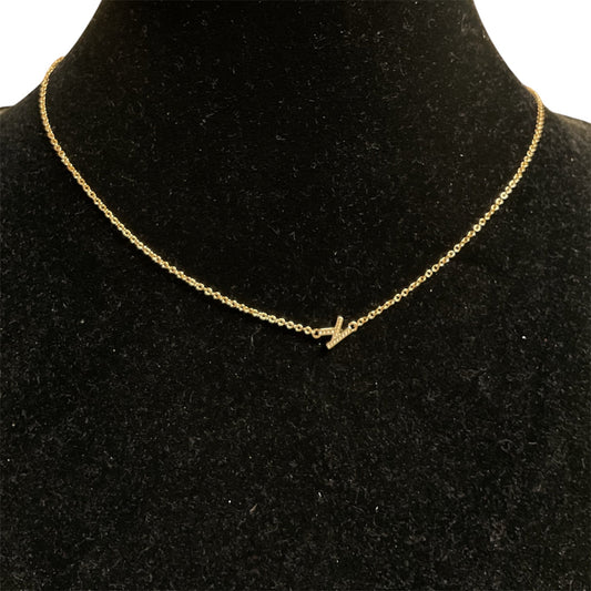 Necklace Designer By Kendra Scott In Gold