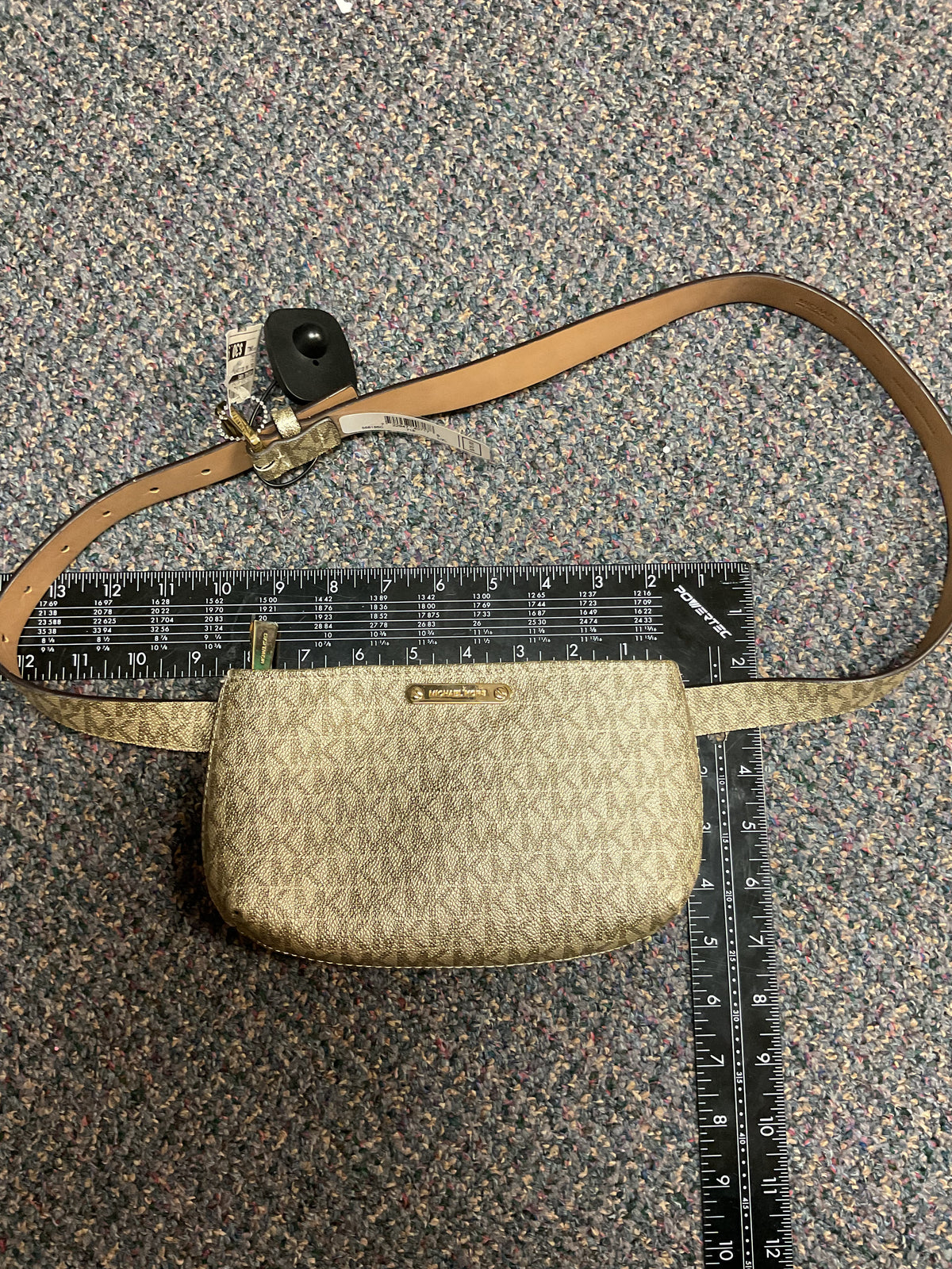 Belt Bag Designer By Michael Kors In Gold, Size:Small