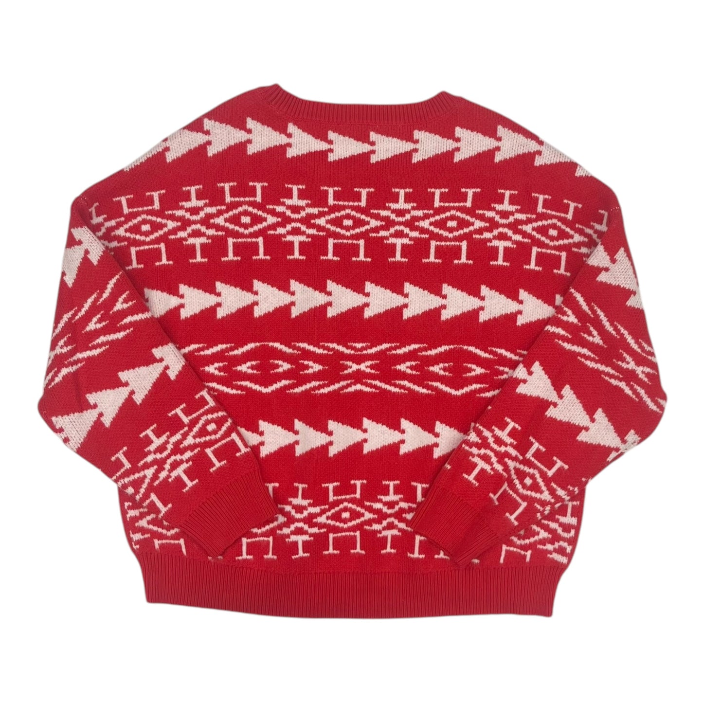 Sweater By Express In Red, Size:M