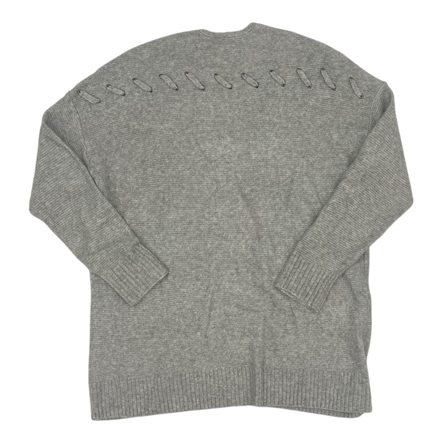 Sweater Cardigan By American Eagle In Grey, Size:M