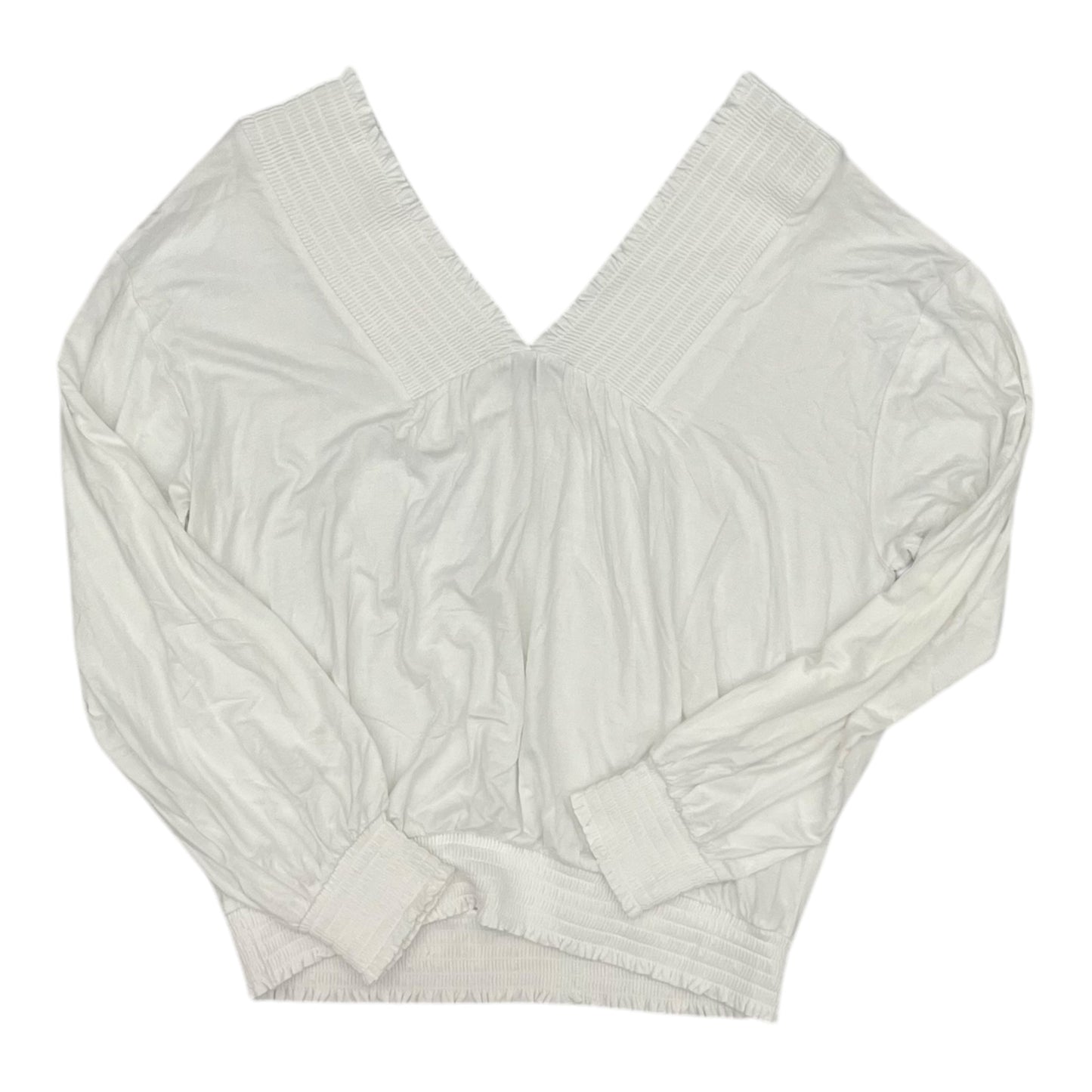 Top Ls By Express In White, Size:M