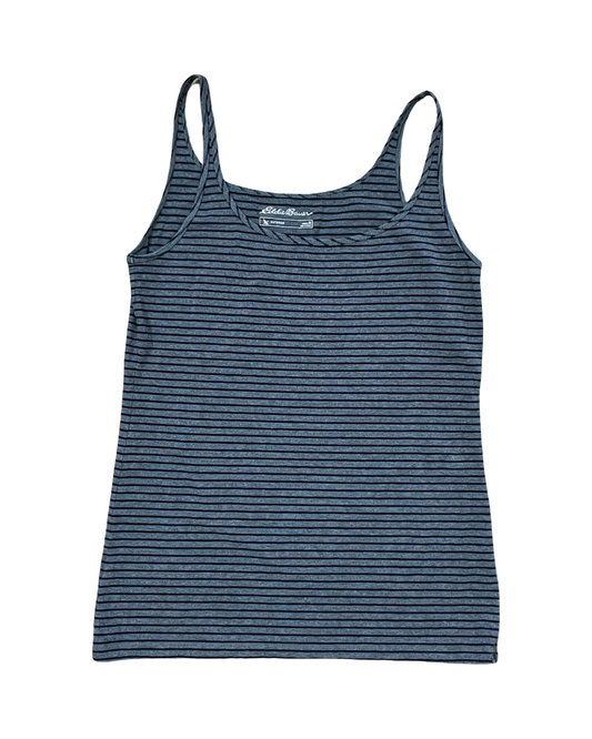 Tank Top By Eddie Bauer In Grey, Size:M