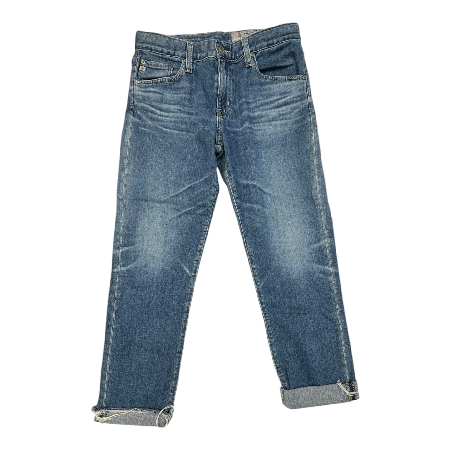 Jeans Boyfriend By Adriano Goldschmied In Blue Denim, Size:4