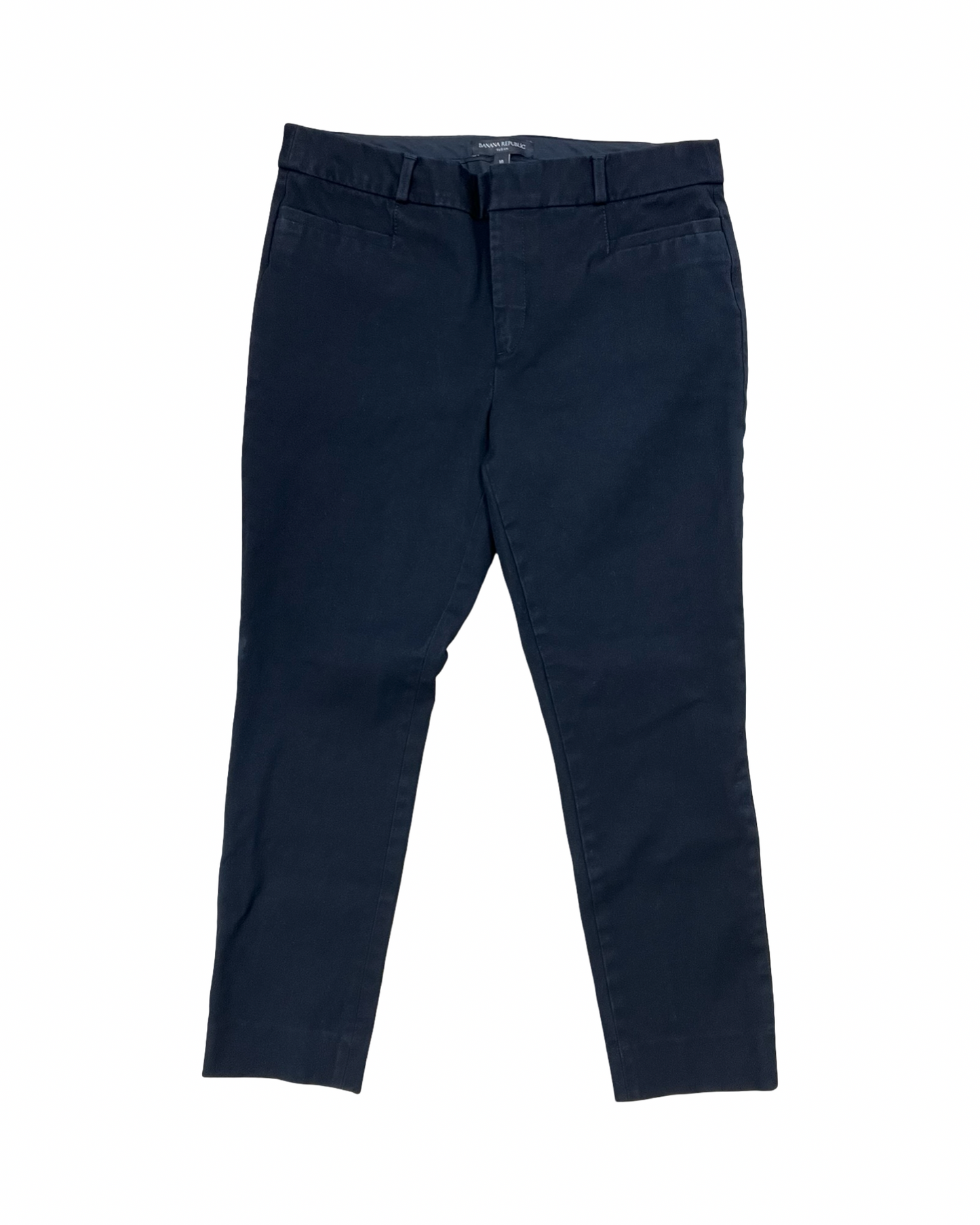 Pants Cropped By Banana Republic In Black, Size:10