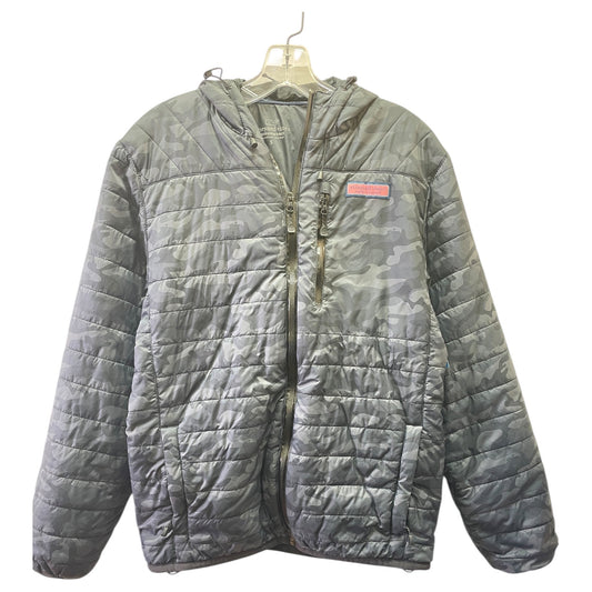 Coat Puffer & Quilted By Vineyard Vines In Camouflage Print, Size:S