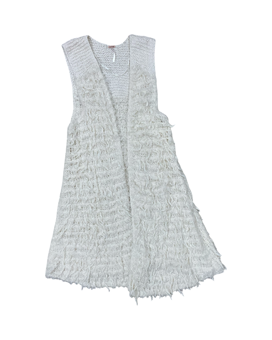 Cardigan By Free People In Cream, Size:M