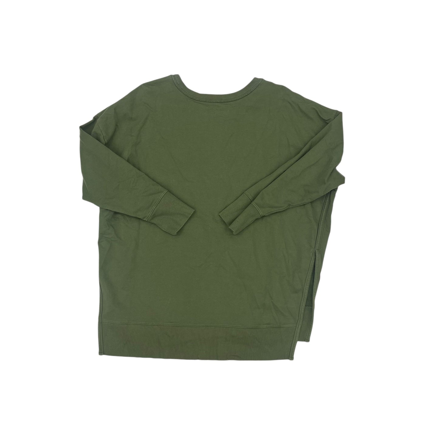 SWEATSHIRT CREWNECK by TERRA & SKY In GREEN, Size: 2X