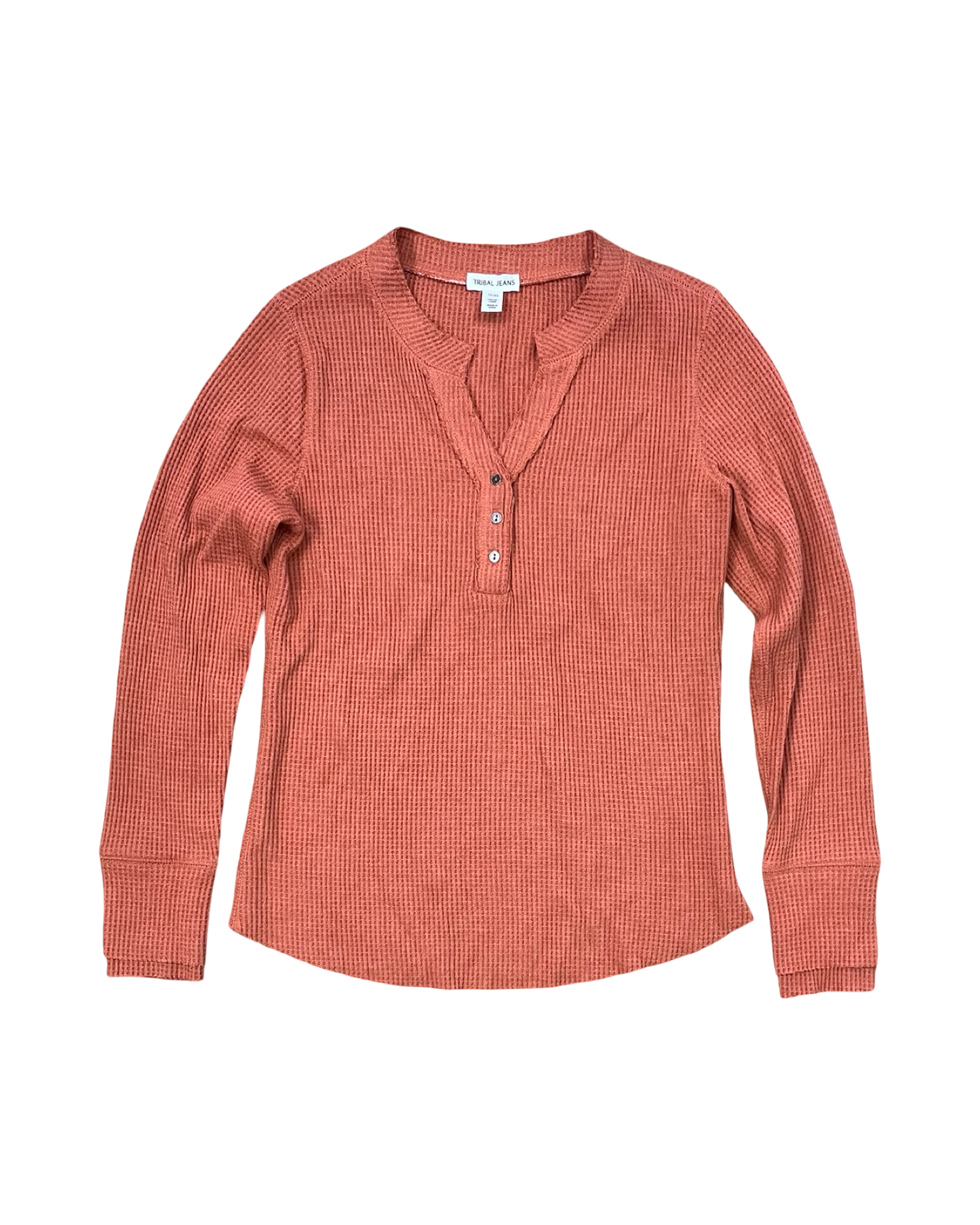 Top Ls By Tribal In Orange, Size:Xs