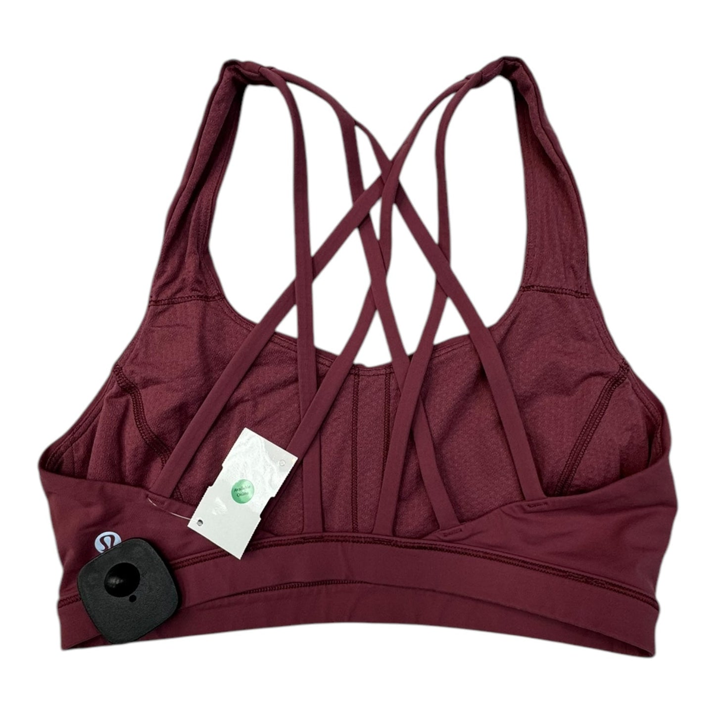 Athletic Bra By Lululemon In Mauve, Size:6