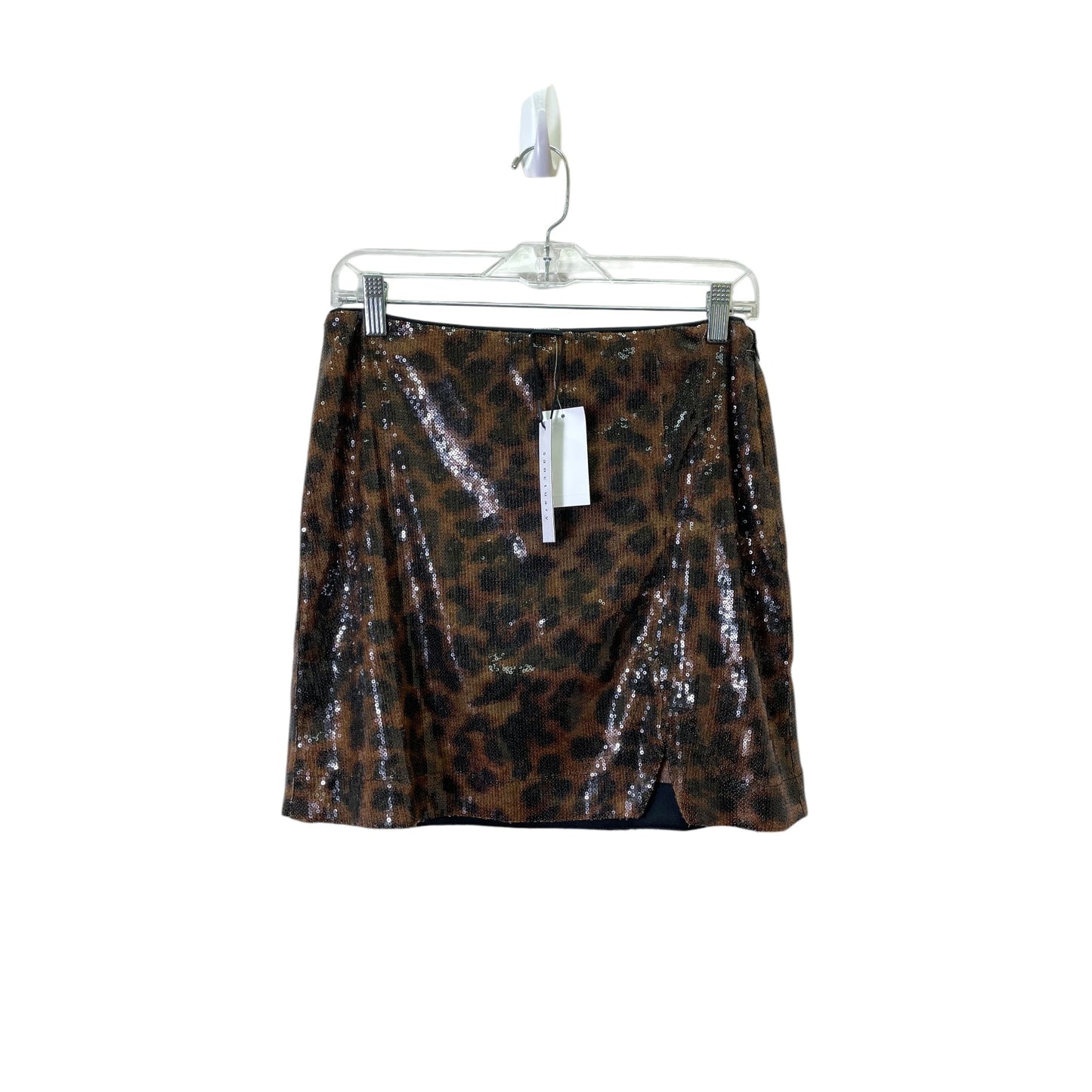 Skirt Mini & Short By Sanctuary In Animal Print, Size:10