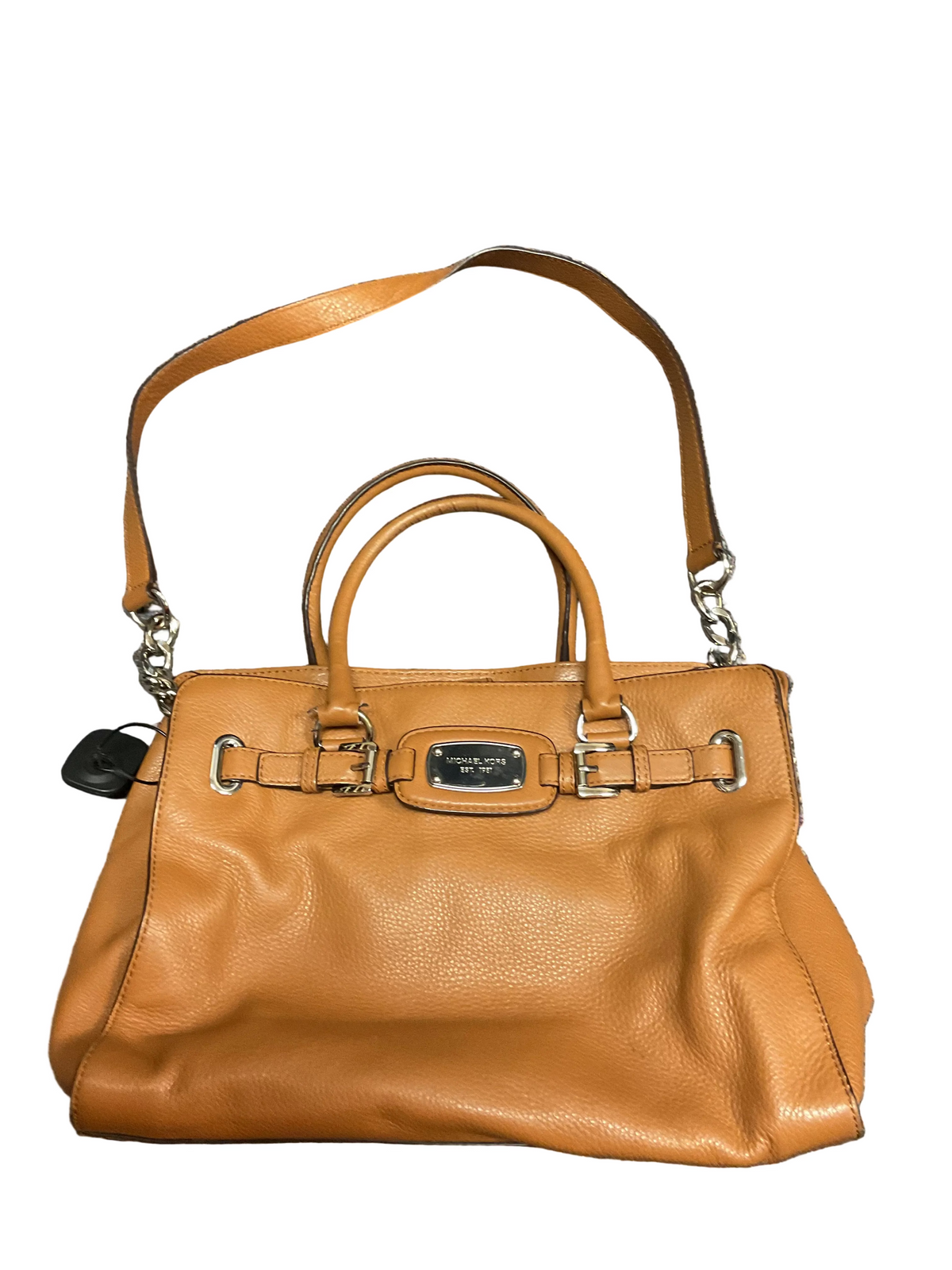 Handbag Designer By Michael Kors In Brown, Size:Large