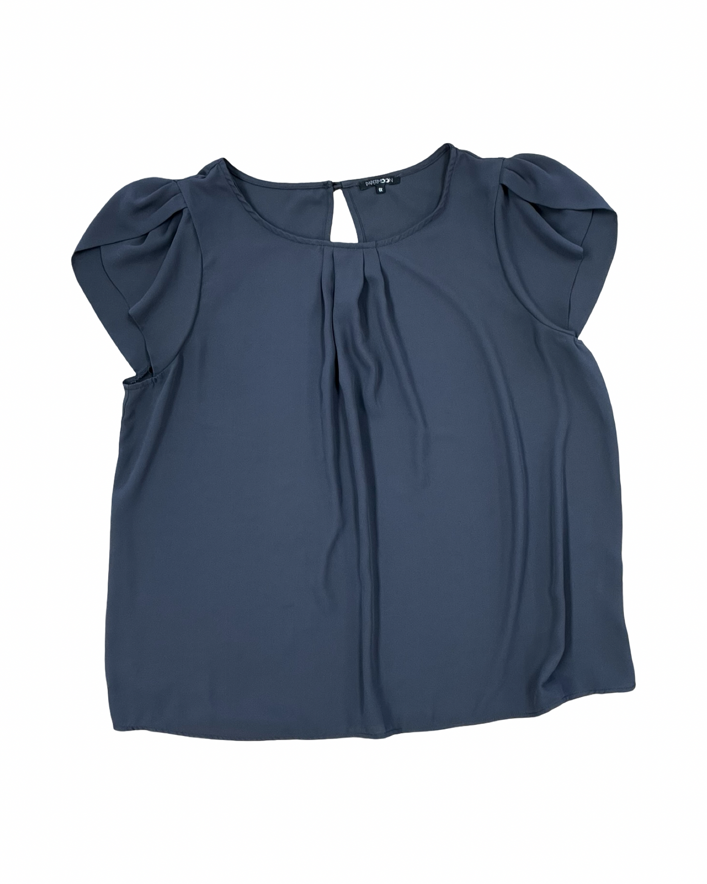 Top Ss By Papermoon In Grey, Size:1X