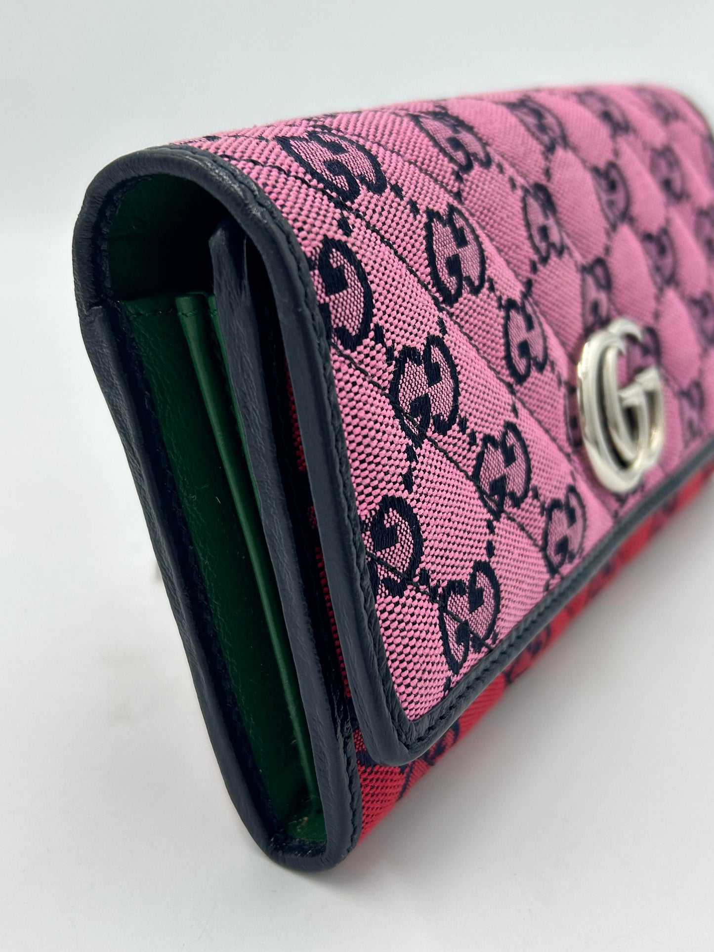 Gucci GG Ltd. Edition Multicolor Continental Designer Wallet