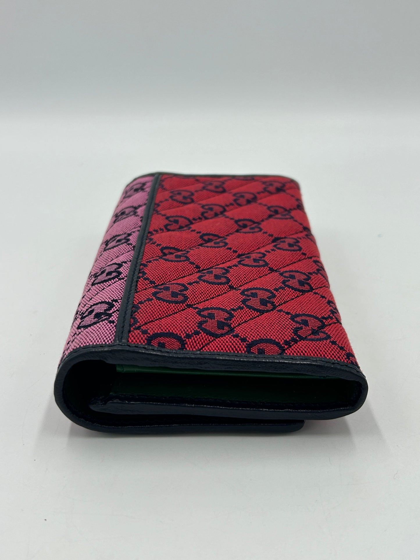 Gucci GG Ltd. Edition Multicolor Continental Designer Wallet