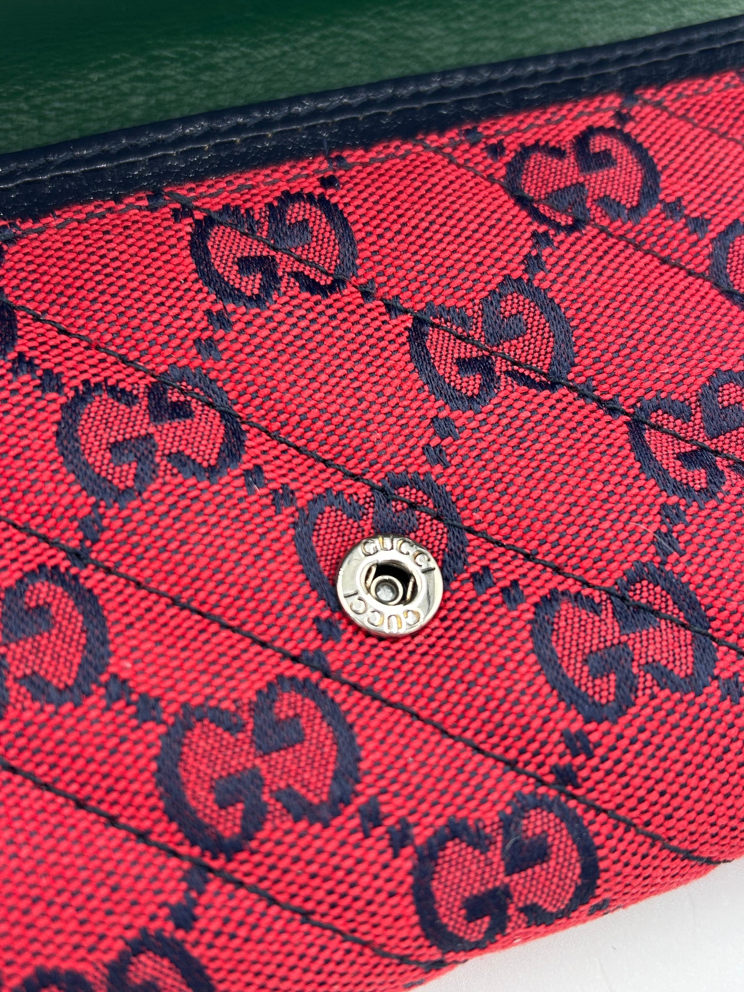 Gucci GG Ltd. Edition Multicolor Continental Designer Wallet