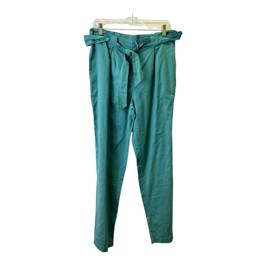 Pants Linen By Chelsea And Violet In Green, Size:8