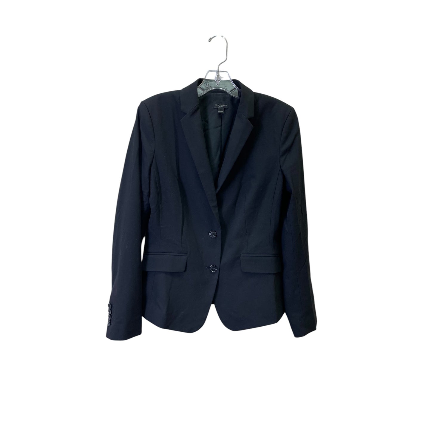 Blazer By Ann Taylor In Black, Size:M