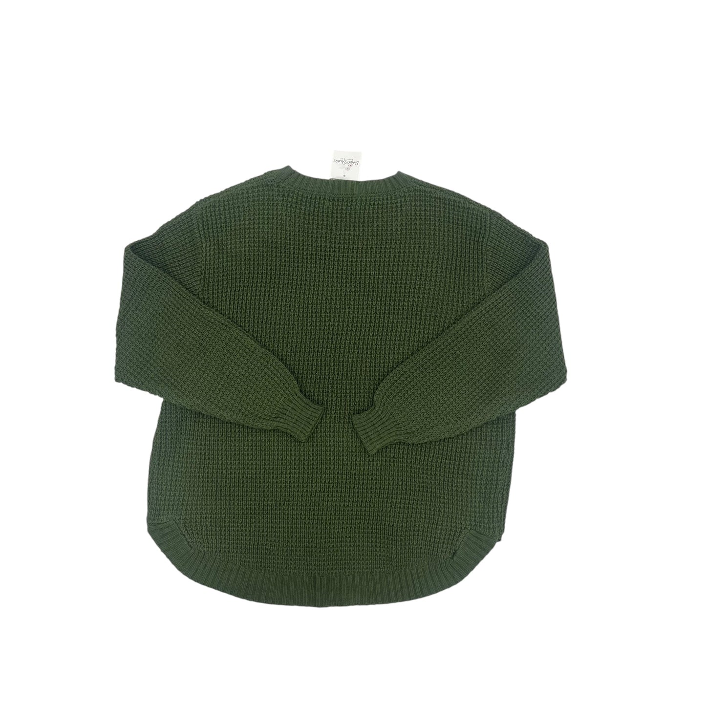 Sweater By Zenana Outfitters In Green, Size:2X