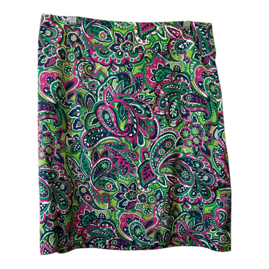 Skirt Mini & Short By Talbots In Green, Size:14P