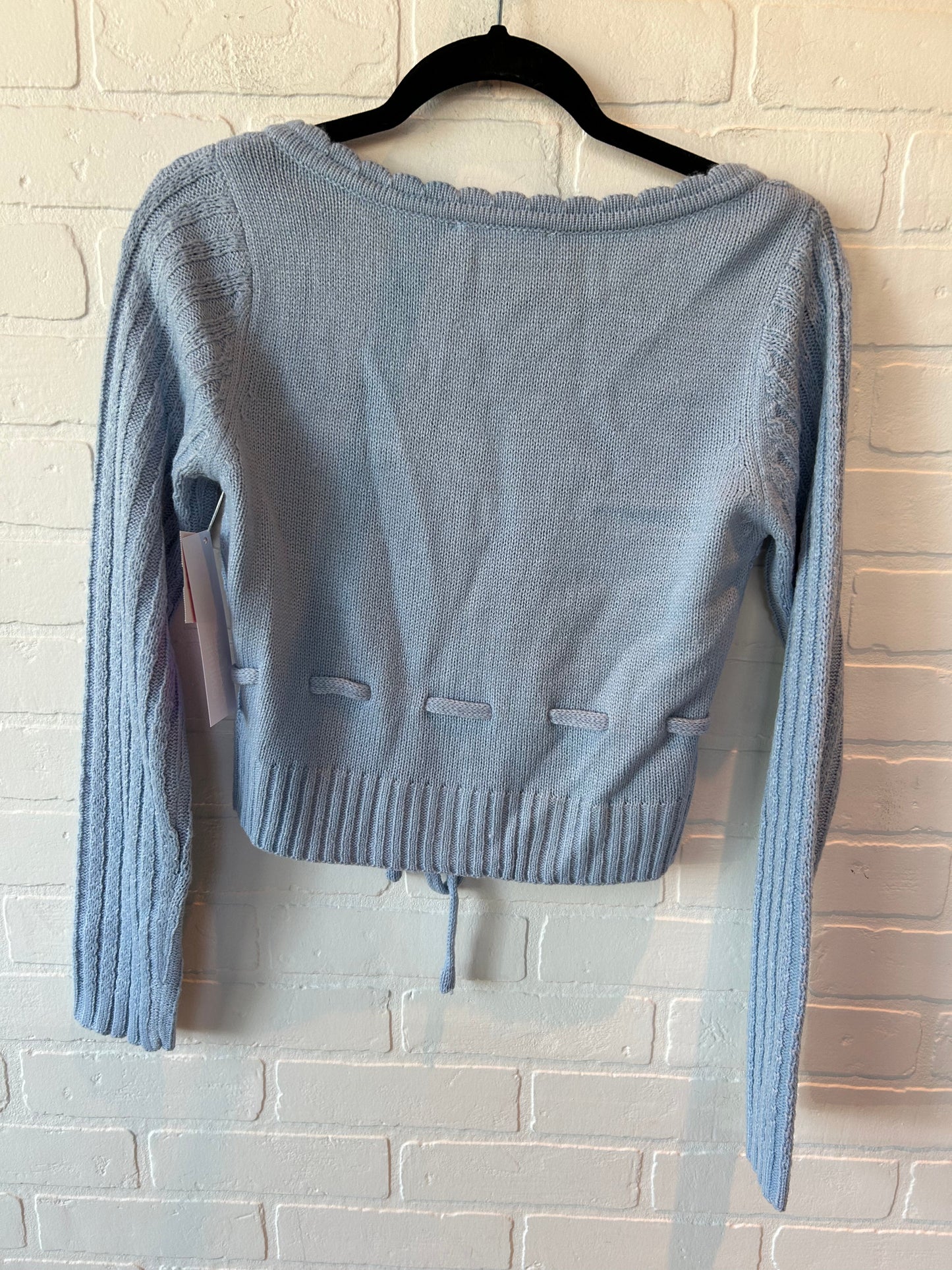 BLUE SWEATER CARDIGAN by CMC Size:M