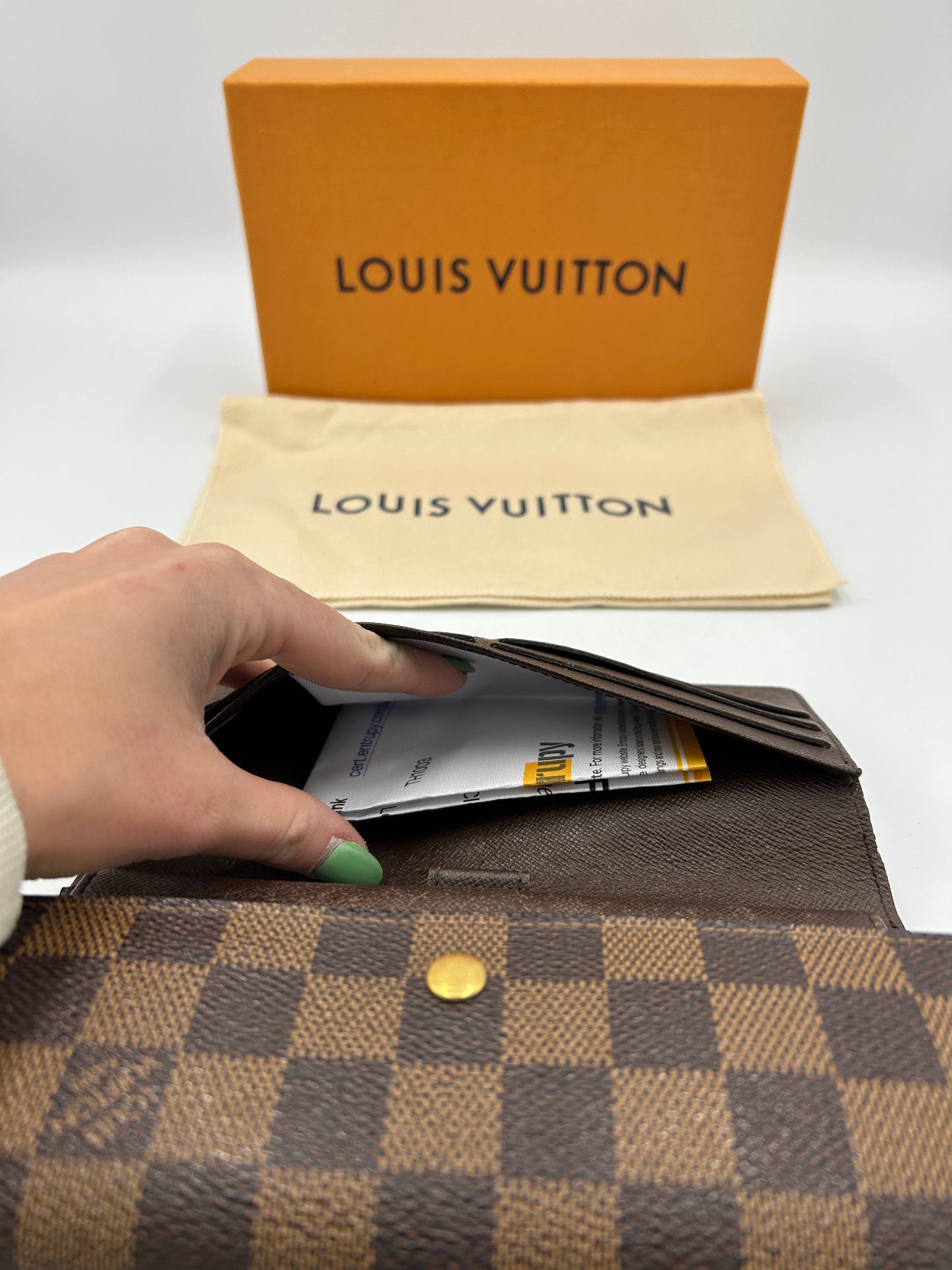 Louis Vuitton Damier Ebene Wallet