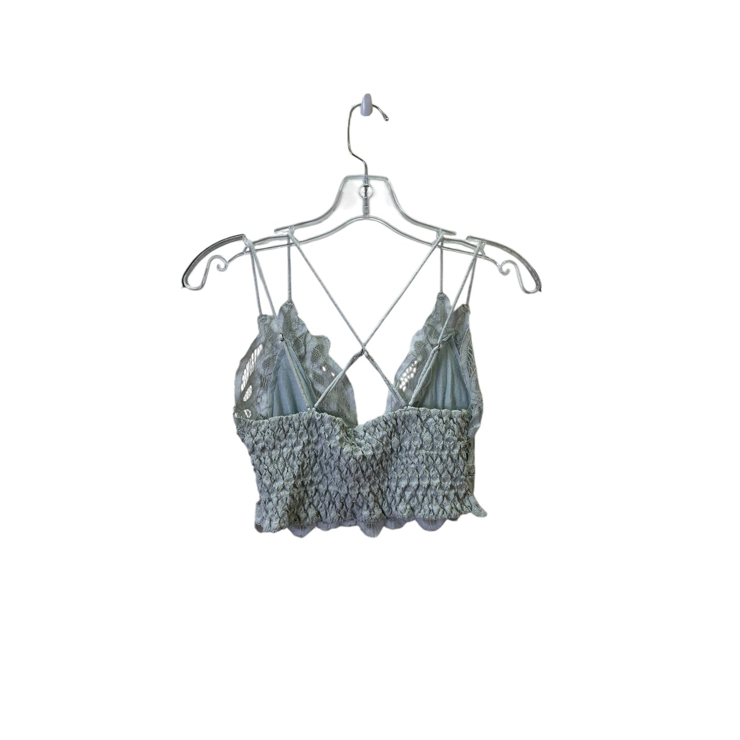 Bralette By Free People In Blue, Size:M