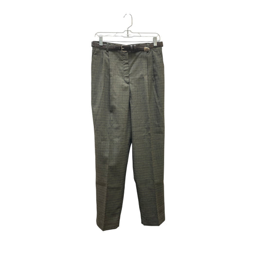 Pants Dress By Sag Harbor In Brown & Green, Size:12