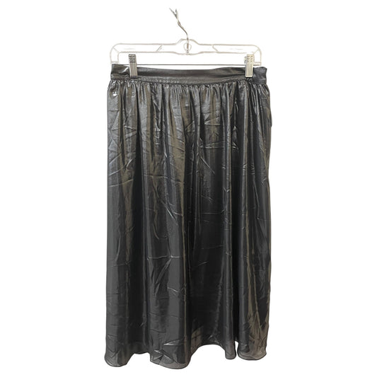 Skirt Maxi By Worthington In Silver, Size:L