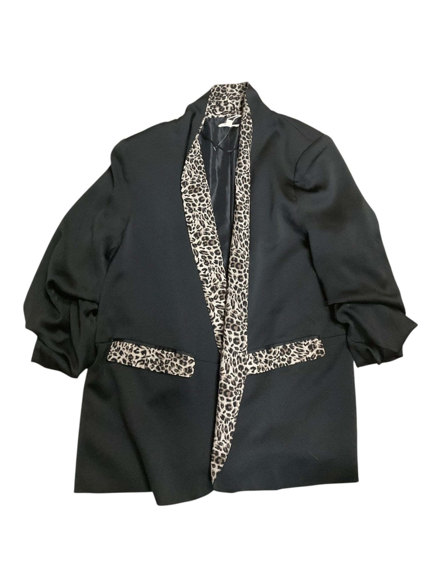 Blazer By Clothes Mentor In Black, Size:2X