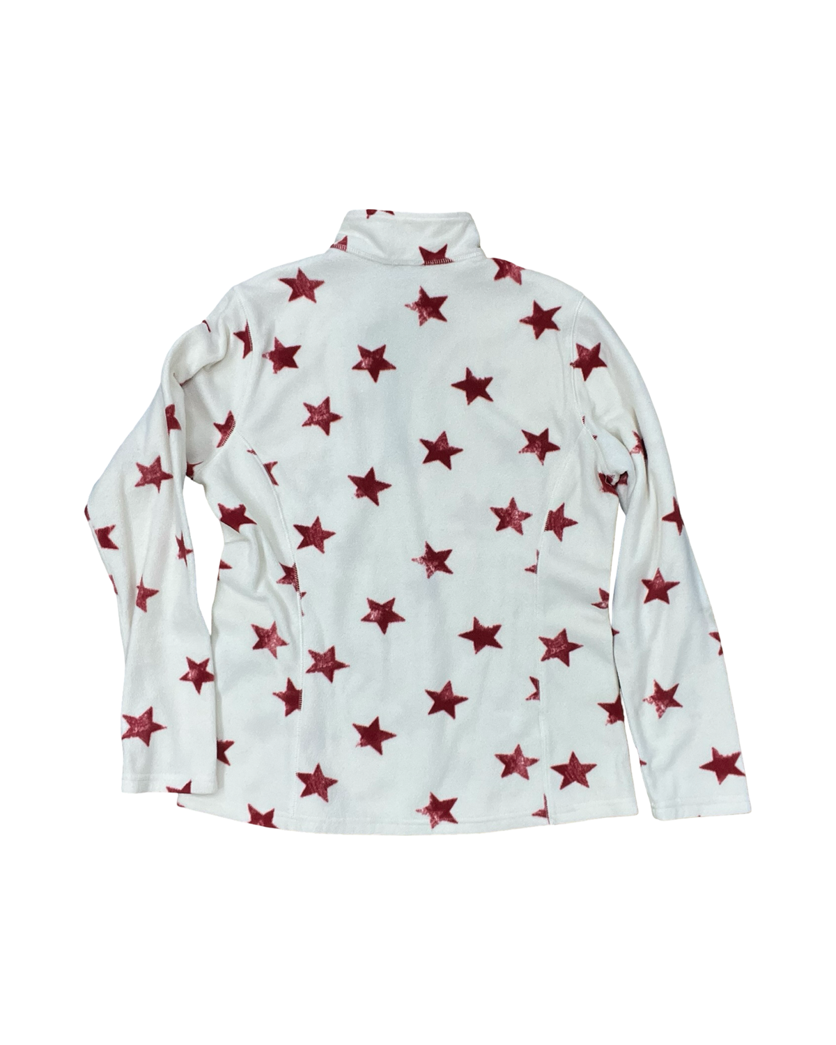 Sweatshirt Collar By Eddie Bauer In White, Size:M